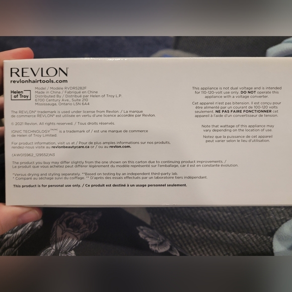 SOLD - NWOT - REVLON Titanium Max Edition One-Step Volumizer - Picture 3 of 3